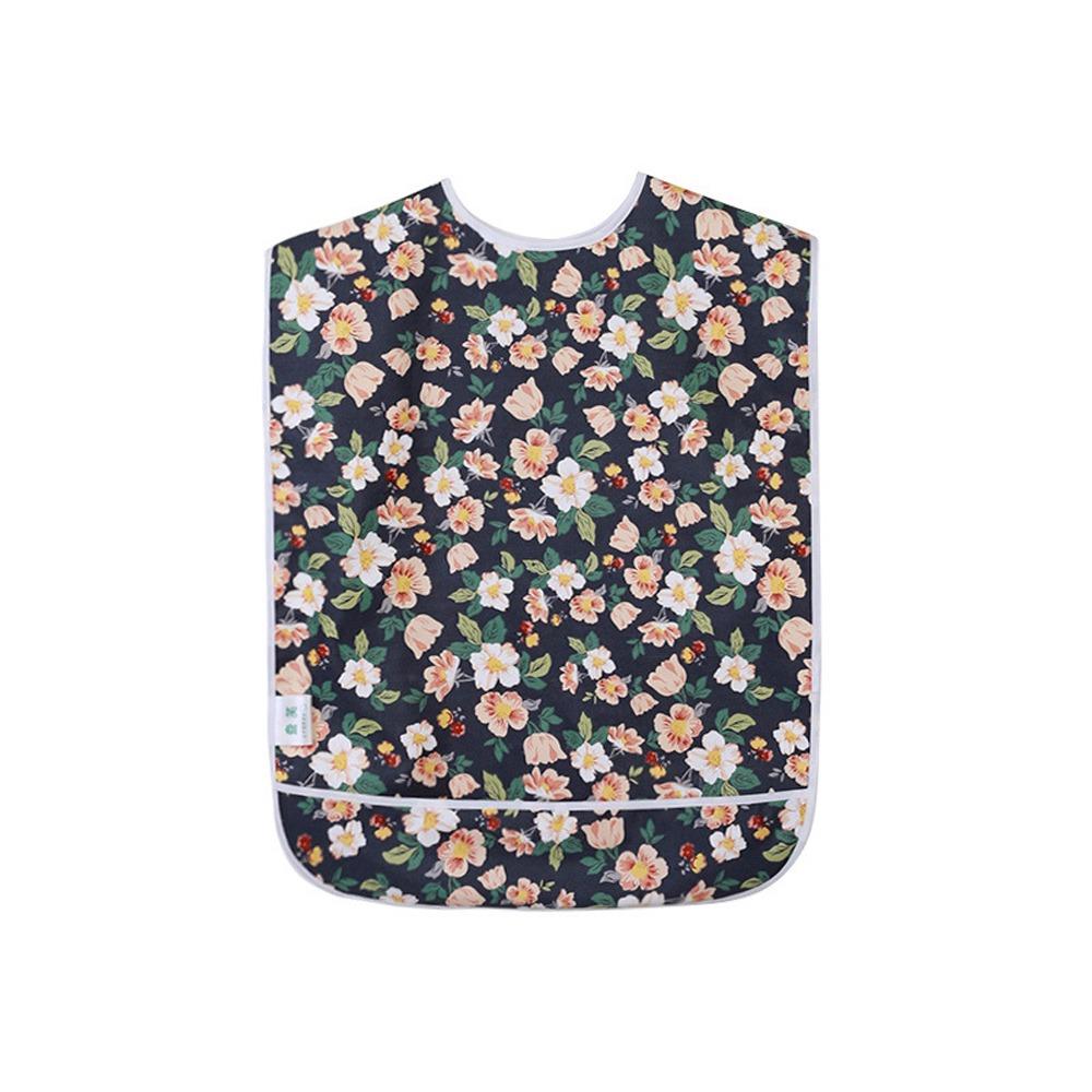 Oil Proof Adult Bibs Washable Elderly Bib Dirty Resistant Mealtime Bib Elderly Care