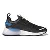 adidas NMD_R1 V3 J Черно-белые детские кроссовки Core-Black Cloud-White Team-Semi Solar-Yellow GW1481