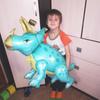 3D Dinosaur Foil Balloon Boy's Birthday Party Decoration Dinosaur Party Balloon Banner Jungle Animal Part Supplies