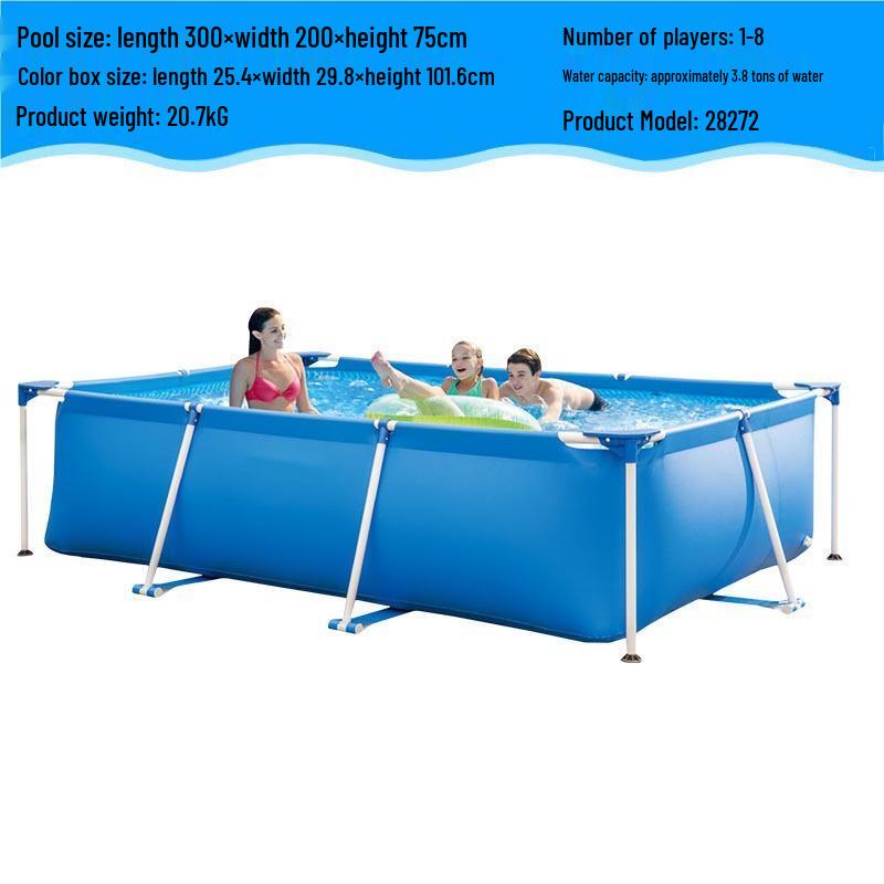 Наземный каркасный бассейн Kuzhe