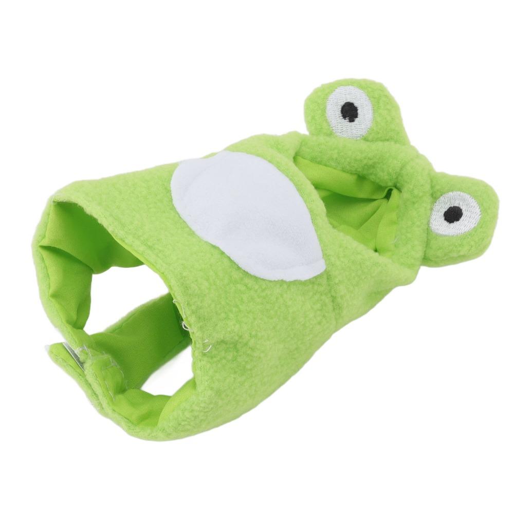 Green Color Parrot Frog Costume Frog Shape Pet Bird Hoodie For African Grey Parrots