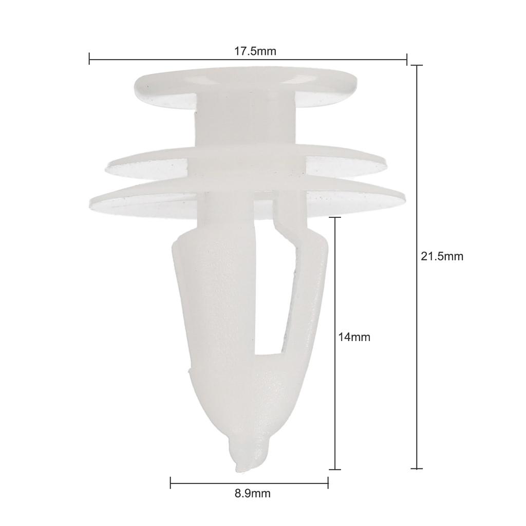 10 шт., фиксаторы дверной панели, заклепки, зажимы для крепления бампера, замена для Chrysler 6504014