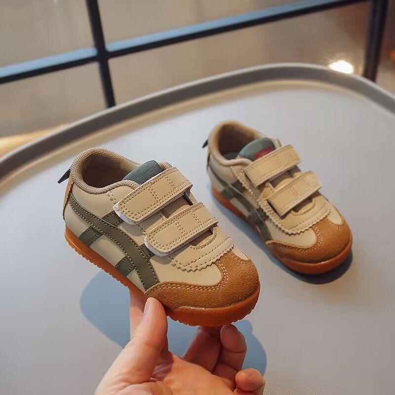 Спортивная обувь для мальчиков и девочек, модная обувь, детская спортивная обувь среднего и большого размера, дышащая повседневная обувь