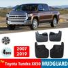 Брызговики для Toyota Tundra Fender, брызговики для крыльев Tundra, автомобильные аксессуары, автомобильные аксессуары, передние и задние, 4 шт.