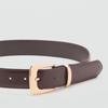 Mango MANGO WOMAN Belt APEN Dark Brown 17014097