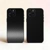 Чехол для телефона с текстурой углеродного волокна Для iPhone 17,16,15,14,13,12,11 Plus,Pro Max,XS,Мягкий силиконовый черный чехол