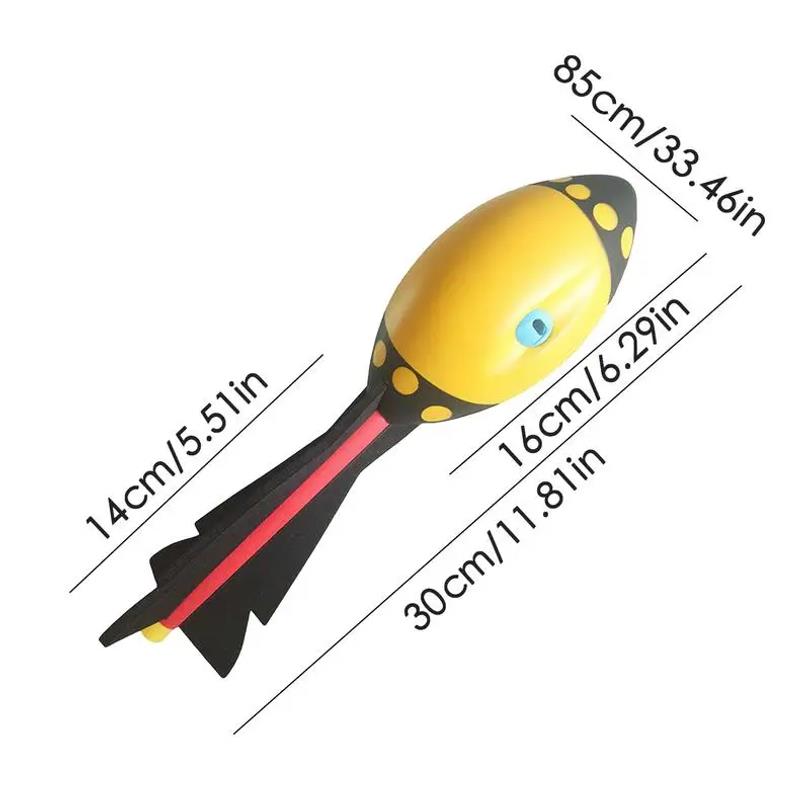 Kids Athletics Target Throw Rocket Outdoor Throwing Toy Javelin Ball Whistle Vortex Aero Howler Toy For Outdoor School Sports 6