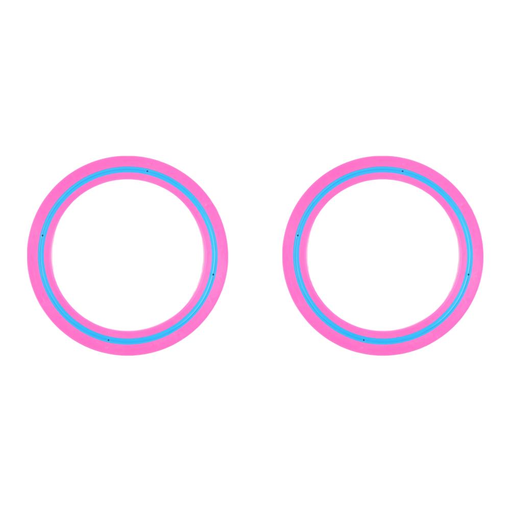 2-4PCS 25cm Flying Disc Portable Sports Play Discs Versatile Throwing Catching Disc Outdoor Flying Disc Toy for Beach Backyard