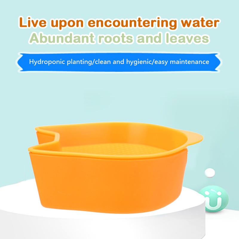 Mint Cat Grass Pot Soilless Hydroponic Lazy Cat Grass Planting Box Catnip Promote Digestion Cat Snacks Planting Container Tools