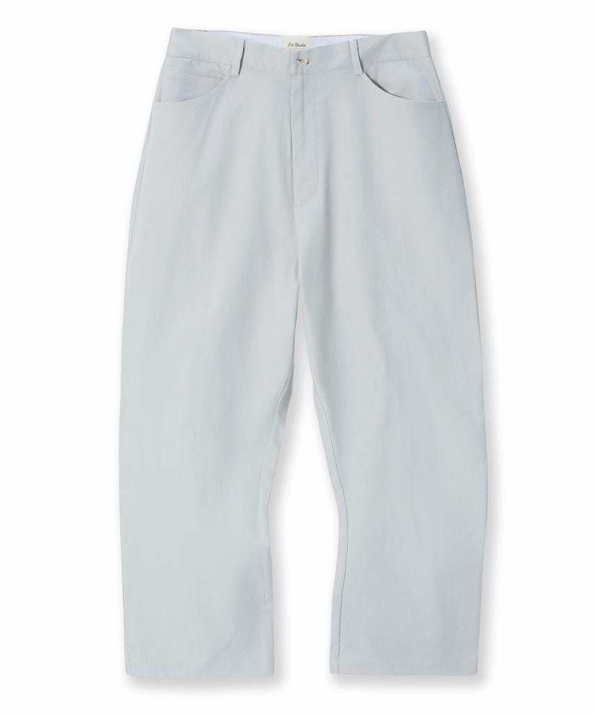 LXT For Summer Semi-Wide Cooling Cotton Chino Pants [Grey]