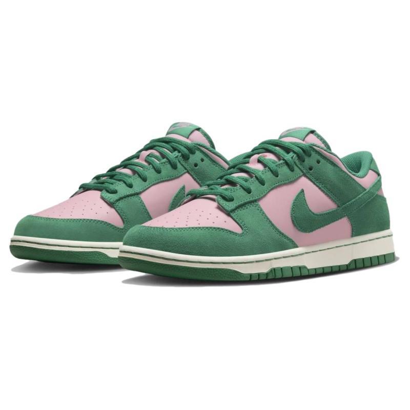 Nike Dunk Low Retro SE Средний Мягкий Розовый Малахитовый Скейтбордические Кроссовки FZ0549-600