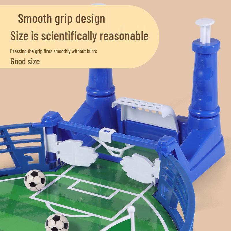 Dual-Player Tabletop Soccer Game for Kids Aged 3-6 - Educational Parent-Child Interaction