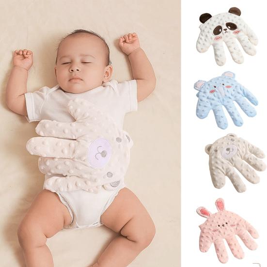 Baby Startle Prevention Hand Glove Automatic Patting Electric Infant Soothing Palm Adjustable Newborn Sleeping Aid Cartoon Plush Hand Pillow