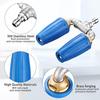 360-degree Rotating Turbo Nozzle GPM 4000 PSI Easy To Install Quick Connector