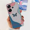 For Xiaomi Poco F6 Case Popular Butterfly Flower Soft Clear Silicone TPU Back Cover For Xiaomi Poco F6 5G F 6 PocoF6 Phone Cases