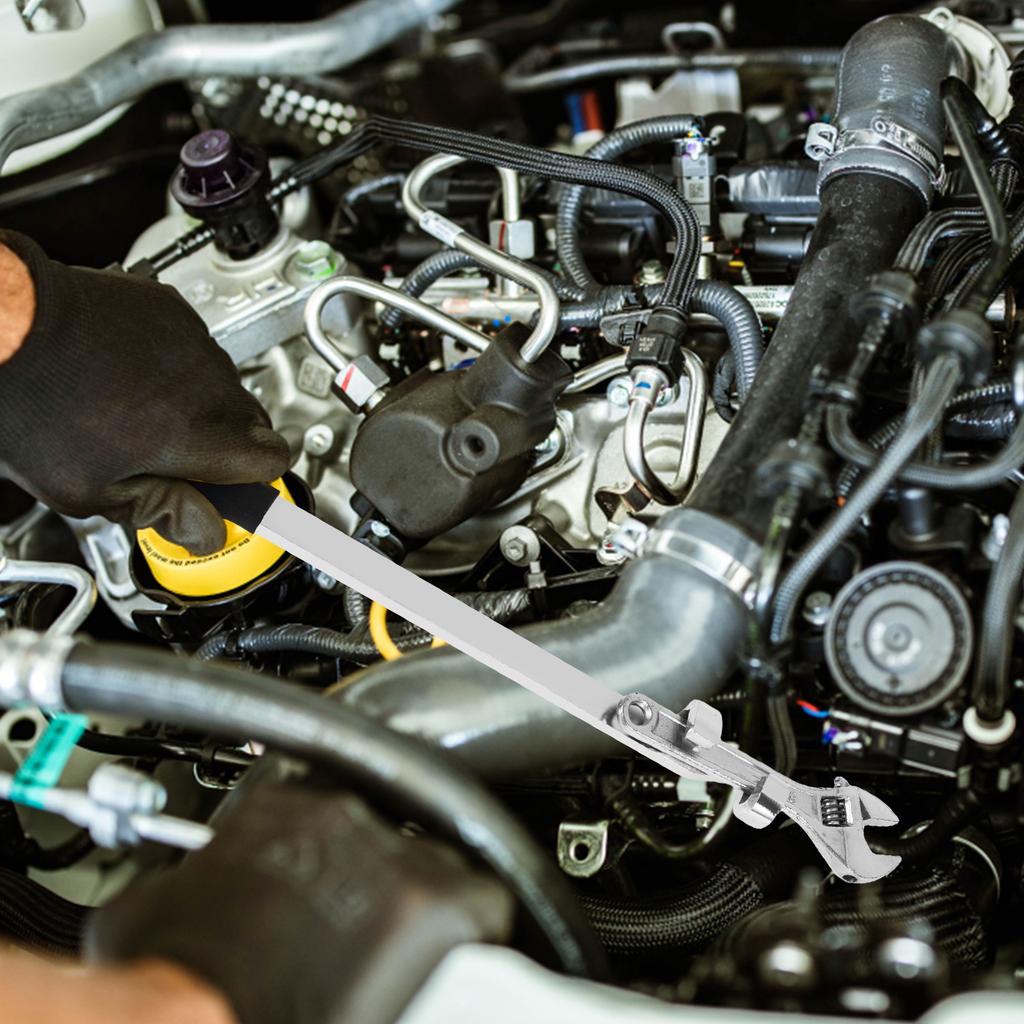 Universal Wrench Extension Tool Bar Cr V Steel Adjustable Torque Wrench Extender Torque Amplifier Tools Lever Arm Extension Tool