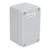 Серая электрическая распределительная коробка с монтажной пластиной IP67 Водонепроницаемая ударопрочность Практичная электр