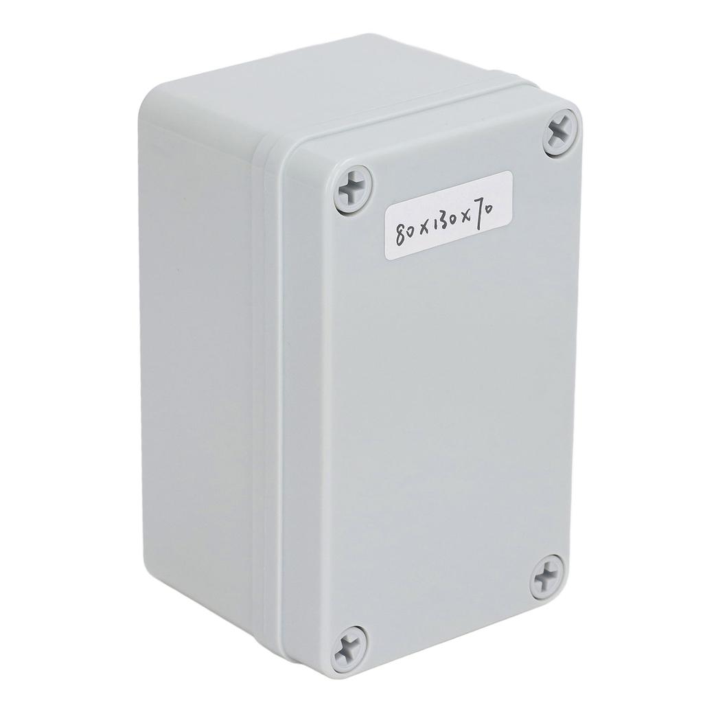 Серая электрическая распределительная коробка с монтажной пластиной IP67 Водонепроницаемая ударопрочность Практичная электр