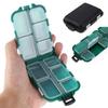 Bait Box ABS Material Fish Accessories Box 45g Portable Storage Box OEM and On Stocks 3 Color High Quality 10 Compartments