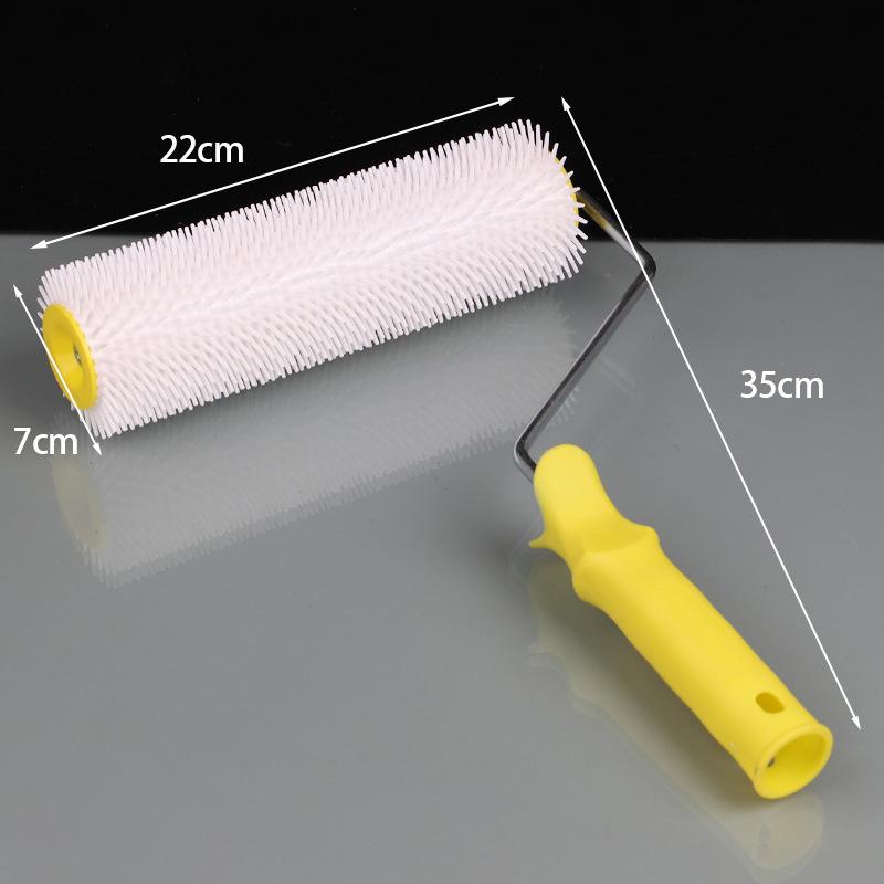 1Pc 15/22Cm Defoaming Drum Brush Spike Roller Latex Floor Self Compound Roller Leveling Screed Spiked Roller Paint Brush Roller