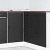 VidaXL Under-sink Cabinet "Lyon" Engineered Wood Black 854290