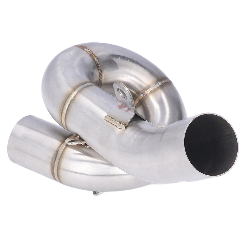 Выхлопная средняя труба Slip On из нержавеющей стали, модификация, замена для Ninja ZX6R ZX636 2009‑2021