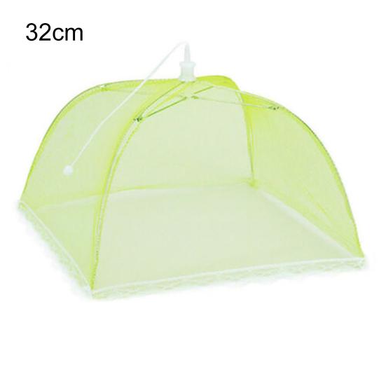 Foldable Food Cover Large Capacity Mesh Fabric Detachable Portable Umbrella Style Dish Cover