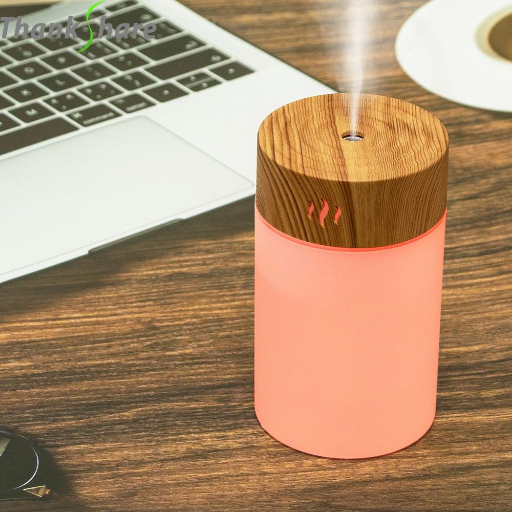 260 мл USB увлажнитель воздуха аромадиффузор эфирных масел для дома ультразвуковой с текстурой дерева Humidificadores распылитель ароматов Umidificador
