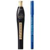 Twist Up Mascara + Clubbing Contour Eyeliner Set - Ultra Black/Neon Blue -