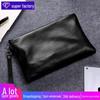 New Men's Genuine Leather Casual Handbag - Large Capacity Soft Cowhide Clutch