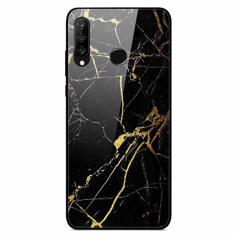 Для чехлов Huawei P30 Lite P30Pro P20pro P20Lite Роскошные закаленные стеклянные жесткие задние чехлы для Huawei P20 Pro P30Pro Fundas Capa P20