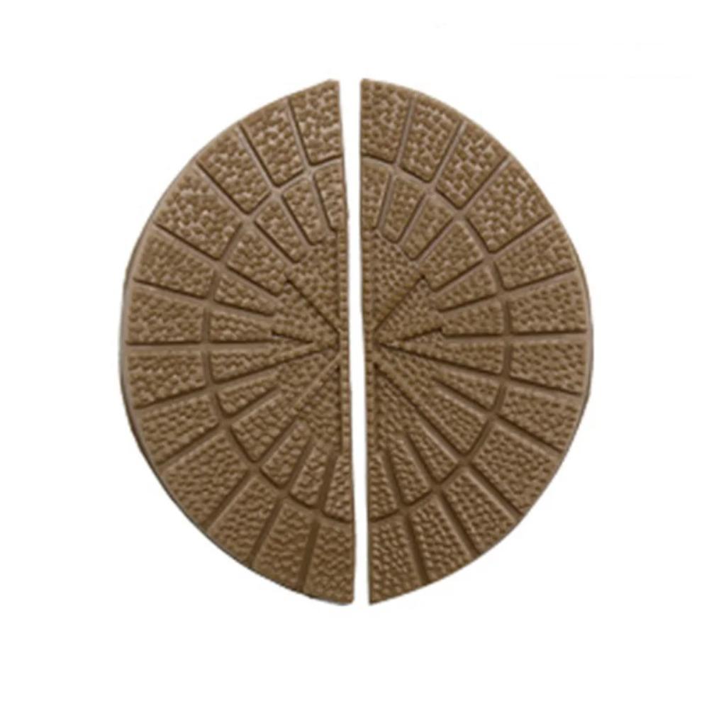 1 пара износостойких протекторов подошвы для обуви, противоскользящие накладки на пятки, наклейки для обуви