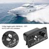 12V DC LED Indicator Bilge Pump Switch Panel Manual   Off   Auto for Boat Marine