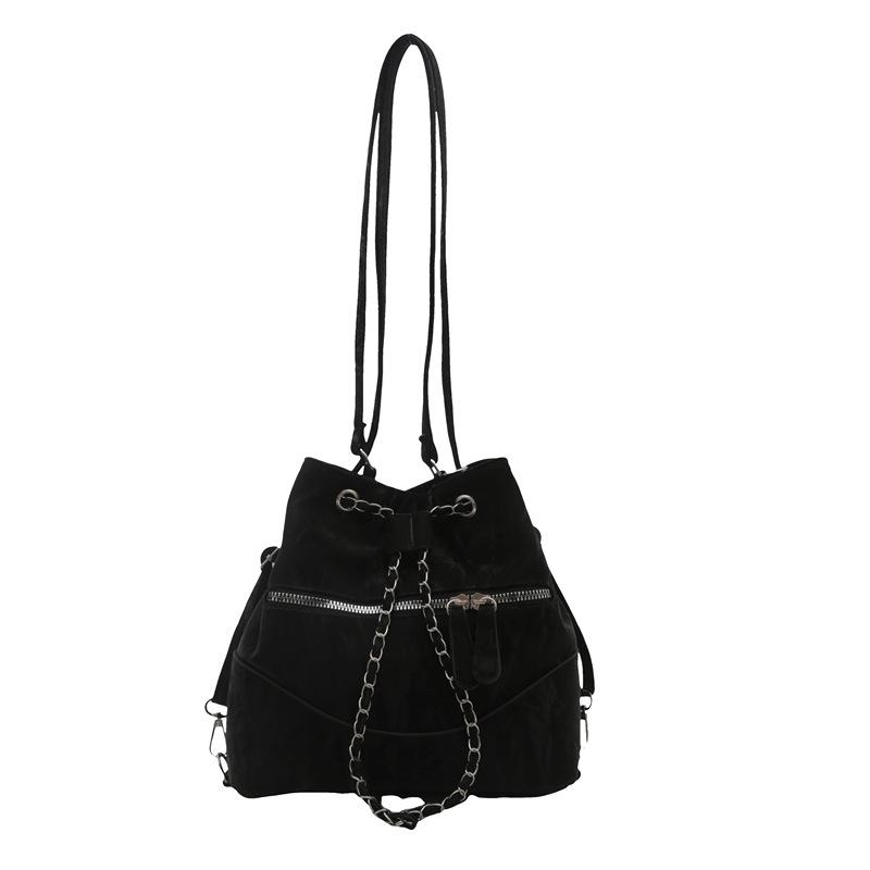 Backpack for Women New Design Summer Simple and Fashionable One-shoulder Crossbody Bag Niche Hand Bucket Bag