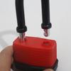 38.8/22.7/58.9mm Long/Short Shackle Red Daily Lock Key Laminated Steel Padlock  Indoor