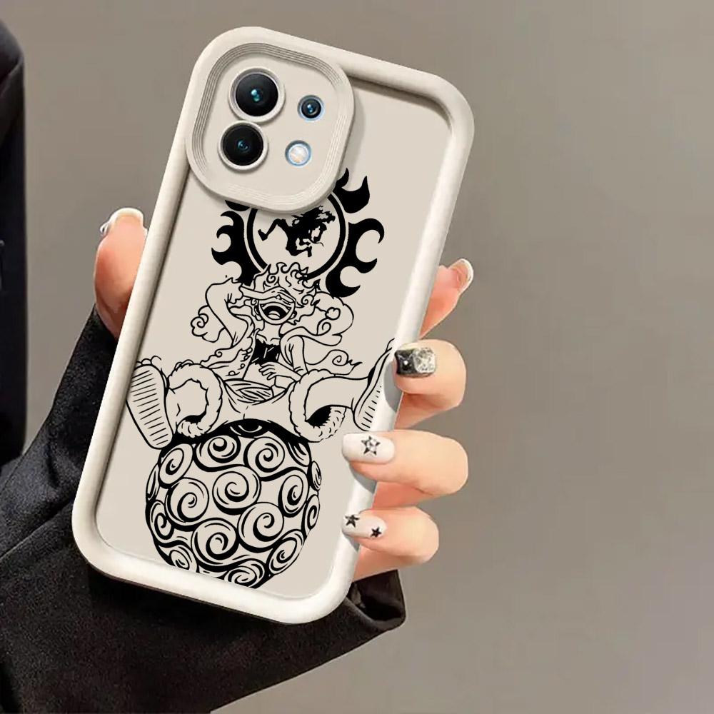 ONES PIECES Straw Hat Luffy Silicone Case For Xiaomi 15T 14T 13T Pro 15Ultra 17Pro Max Poco F7 X7 X6 F5 M6 M7 Pro 5G Phone Cover