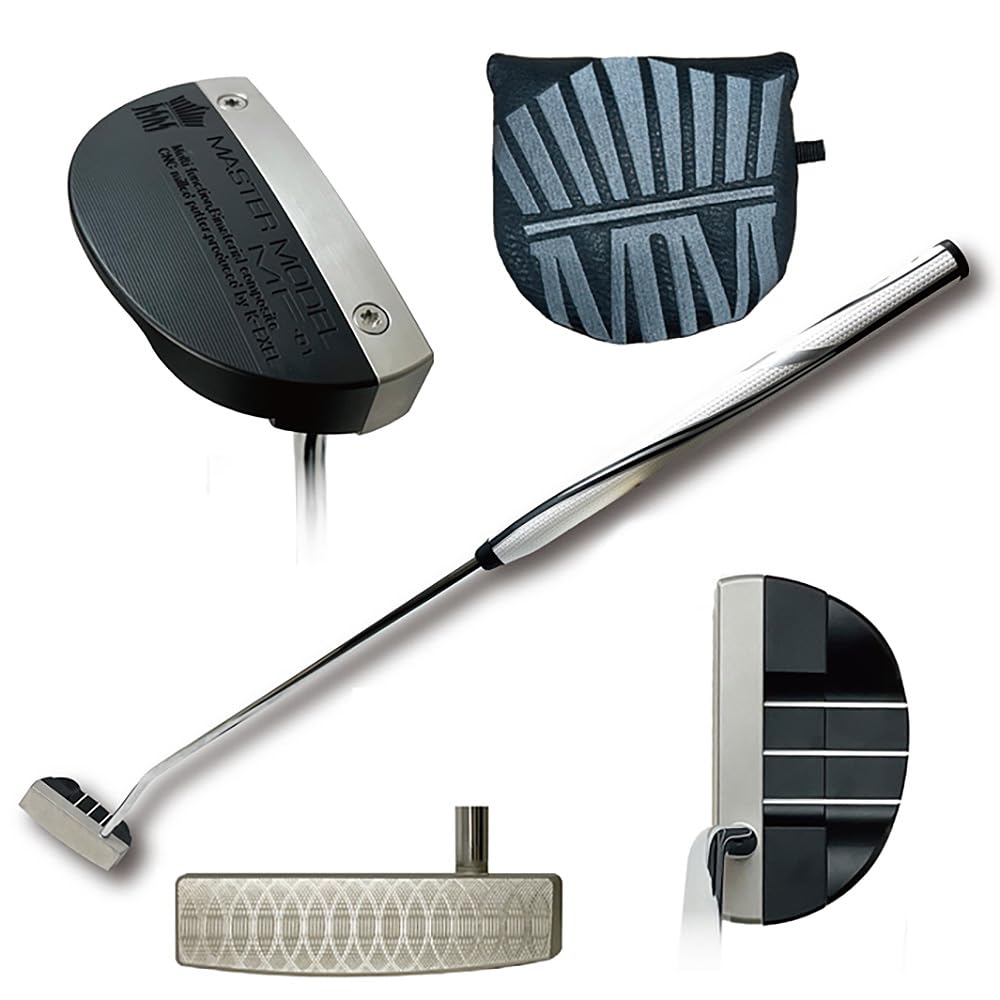 Lynx Golf Клюшка для гольфа Lynx Master Model MF, средний паттер, 36 дюймов, модель LYNX MASTER MF MF-01 (Тип молотка)