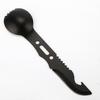 Useful Comfortable Grip Anti-deform Camping Utensils Multifunctional Spoon Knife Bottle Opener Tool for Backpacking