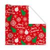 Roll Gift Wrapping Paper Christmas Tree DIY Craft Paper Happy New Year Christmas Packaging Paper