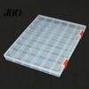 Fishing Tackle Storage Box Bait 48 Grid Design Transparent Compact Portable Wide Application Lure Organizer Hook Case Reusable