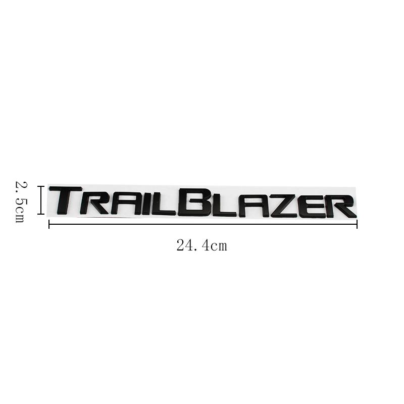Автомобильные 3D Металлические Буквы Логотип Наклейки Наклейка Для Chevrolet Trail Blazer Задний Багажник Автомобиля Алфавитный Эмблема Значок Стайлинг Наклейки