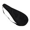 Squash Racquet Cover Bag Lightweight Padded Racket Carrying Bag with Adjustable Shoulder StrapBlack