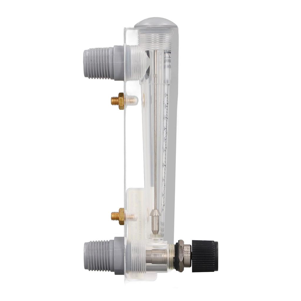 Panel Type Flow Meter 0.2‑2GPM Acrylic Liquid Flowmeter Tester for Measuring Control