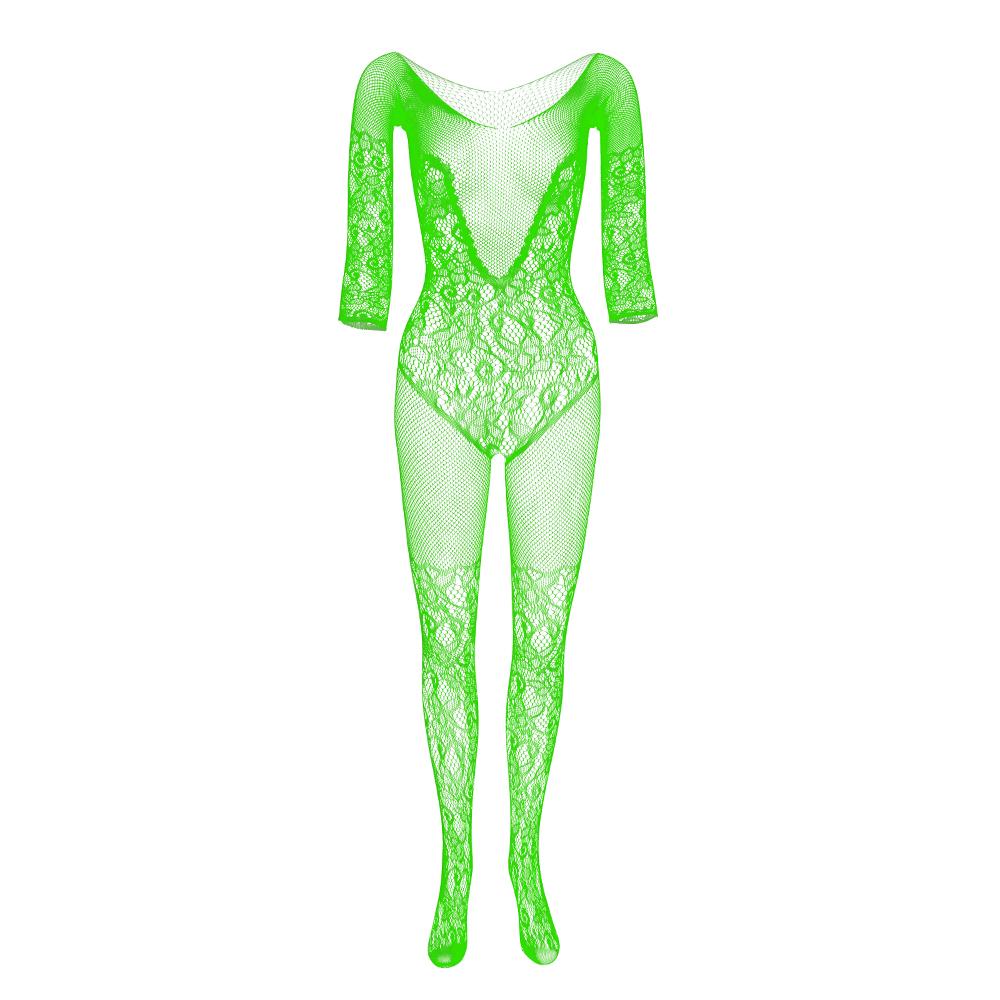 Женские ажурные чулки с длинными рукавами, сексуальное нижнее белье, чулки для тела, большие размеры, сексуальная одежда