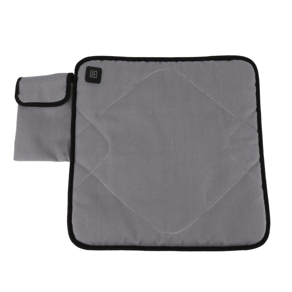 Portable Heated Seat Cushion USB Heated Seat Cushion Adjustable Temperature Heated Chair Cushion