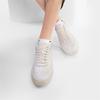 Fila Olimpica Классические Белые Кроссовки Модный Тренд Низкие Кеды для Скейтборда Женские кроссовки Стандартный-Белый Нил-Зеленый F12W431203FCN