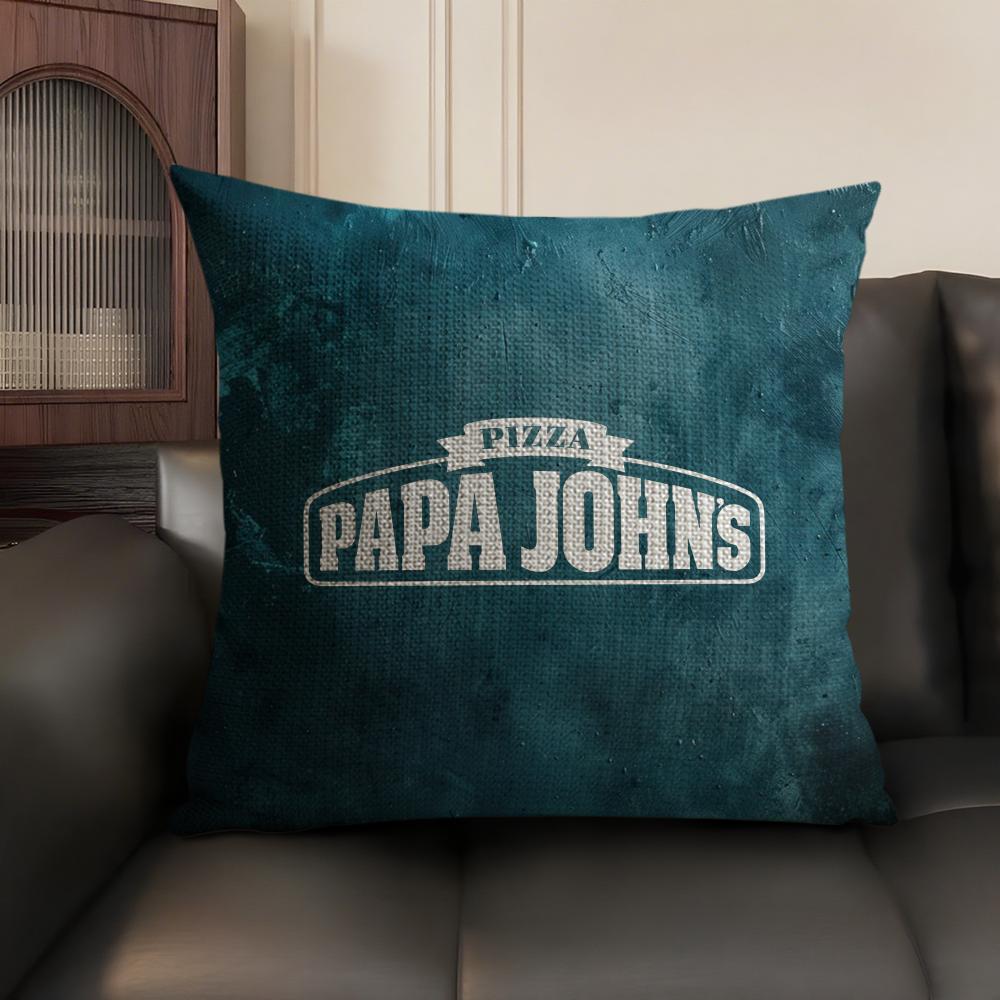 Бренд P-Papa J-John'S Наволочка Летняя Дышащая Лен Органическая Ткань Двусторонняя Печать Чехол для Подушки на Диван Домашний Декор