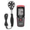Handheld Digital Anemometer Professional Multifunction Anemograph with Detachable Auxiliary Fan Air