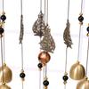 Retro Copper Wind Chime Blessings - Smooth Sailing Ornament for Door, Window or Gift