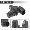 Motoforti Camshaft Position Sensor for Honda Accord 2008-2012 ABS, Part Number 37510-R40-A01, Black, 2 Pieces